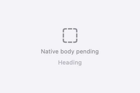 macOS SwiftUI render of Heading