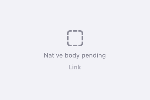 macOS SwiftUI render of Link