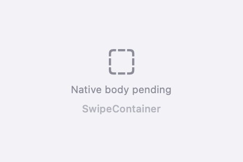 macOS SwiftUI render of SwipeContainer